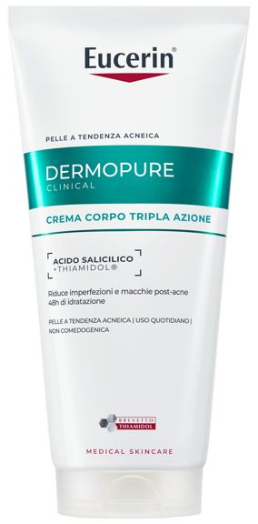 EUCERIN DERMOPURE CLINICAL CREMA CORPO TRIPLA AZIONE 200 ML - fitfarma.it
