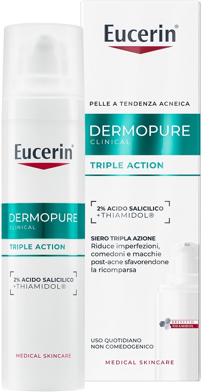EUCERIN DERMOPURE CLINICAL SIERO TRIPLA AZIONE 40 ML - fitfarma.it