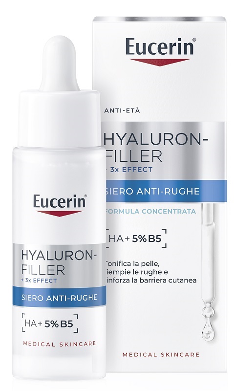 EUCERIN HYALURON-FILLER + 3X EFFECT SIERO ANTI-RUGHE 30 ML - fitfarma.it