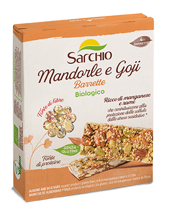 BARRETTE MANDORLE E GOJI 4X20 G - fitfarma.it