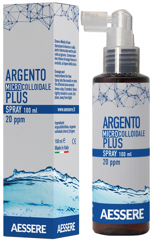 ARGENTO COLLOIDALE PLUS SPRAY 100 ML - fitfarma.it