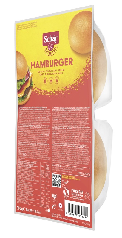 SCHAR PANINI HAMBURGER 4X75G - fitfarma.it
