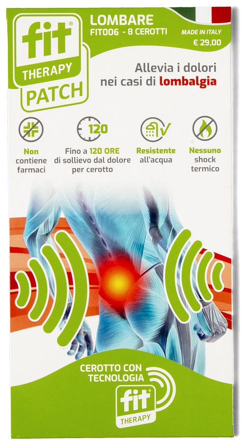 CEROTTO FIT THERAPY LOMBARE 8 PEZZI - fitfarma.it