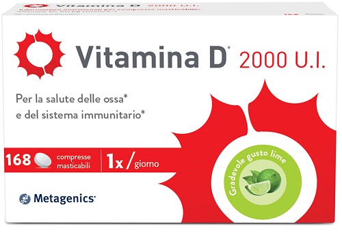 VITAMINA D 2000 UI 168 COMPRESSE MASTICABILI - fitfarma.it