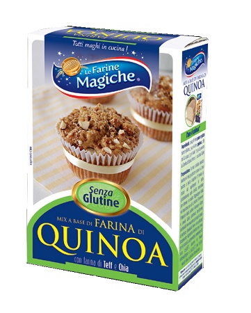 LE FARINE MAGICHE IPAFOOD MIX FARINA A BASE DI QUINOA SENZA LIEVITO E SENZA GLUTINE 200 G - fitfarma.it