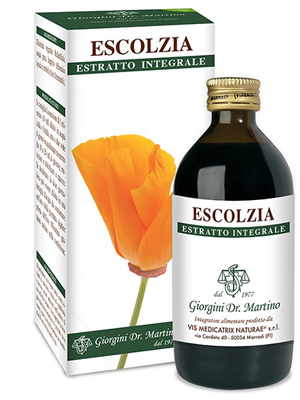 ESCOLZIA ESTRATTO INTEGRALE 200 ML - fitfarma.it