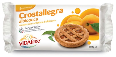 VIDAFREE CROSTALLEGRA ALBICOCCHE 180 G - fitfarma.it