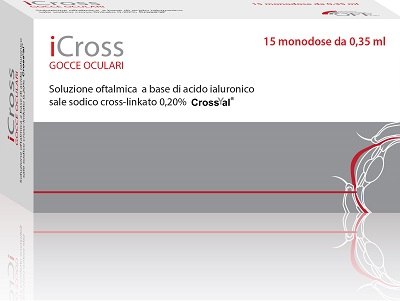 SOLUZIONE OFTALMICA ICROSS 15 MONODOSI DA 0,35 ML - fitfarma.it