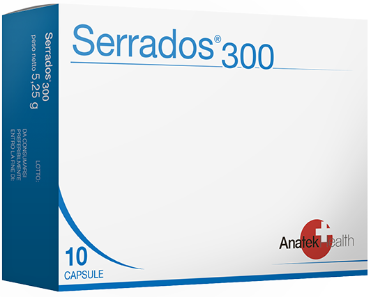 SERRADOS 300 10 CAPSULE - fitfarma.it