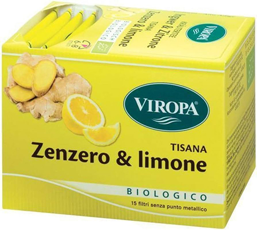 VIROPA ZENZERO&LIMONE BIOLOGICO 15 FILTRI - fitfarma.it