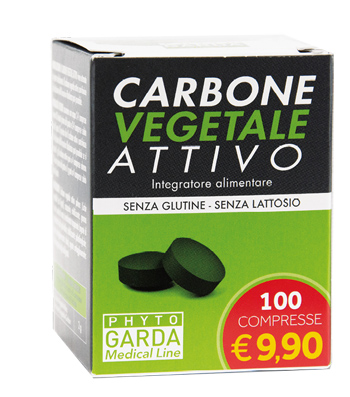 CARBONE VEGETALE ATTIVO 100 COMPRESSE - fitfarma.it