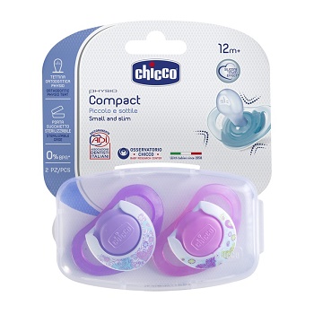 CHICCO SUCCHIETTO COMPACT GIRL S 16-36 MESI 2 PEZZI - fitfarma.it