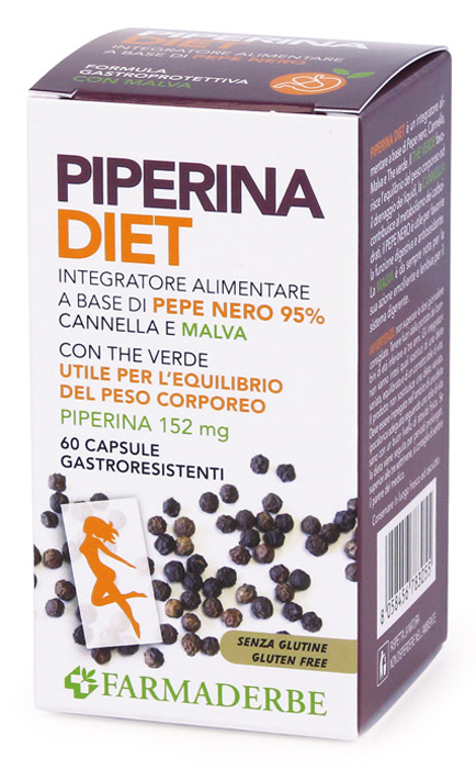 PIPERINA DIET 60 COMPRESSE - fitfarma.it