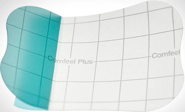 MEDICAZIONE SPECIALE ATTIVA TRASPARENTE CON IDROCOLLOIDE COMFEEL PLUS 5X7 CM 10 PEZZI - fitfarma.it