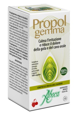 PROPOLGEMMA BAMBINI 45 COMPRESSE OROSOLUBILI 480 MG - fitfarma.it