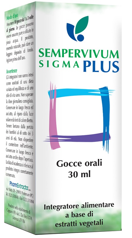 SEMPERVIVUM SIGMA PLUS 30 ML - fitfarma.it
