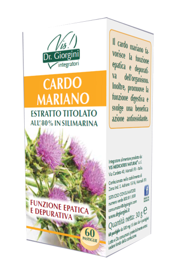 CARDO MARIANO ESTRATTO TITOLATO 60 PASTIGLIE - fitfarma.it