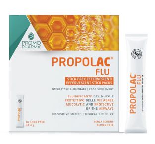 PROPOL AC FLU EFFERVESCENTE 10 BUSTINE - fitfarma.it