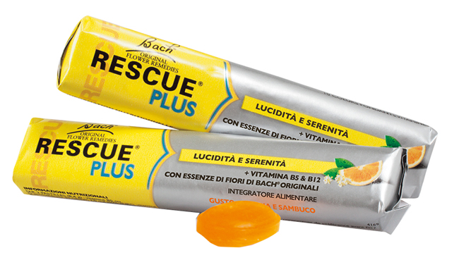 RESCUE ORIGINAL PLUS 10 CONFETTI AROMA ARANCIA E SAMBUCO - fitfarma.it
