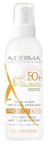 ADERMA A-D PROTECT KIDS SPRAY BAMBINO 50+ 200 ML - fitfarma.it