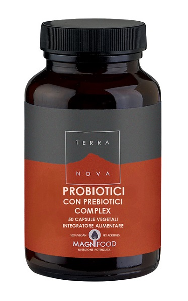 TERRANOVA PROBIOTICI CON PREBIOTICI COMPLEX 50 CAPSULE VEGETALI - fitfarma.it