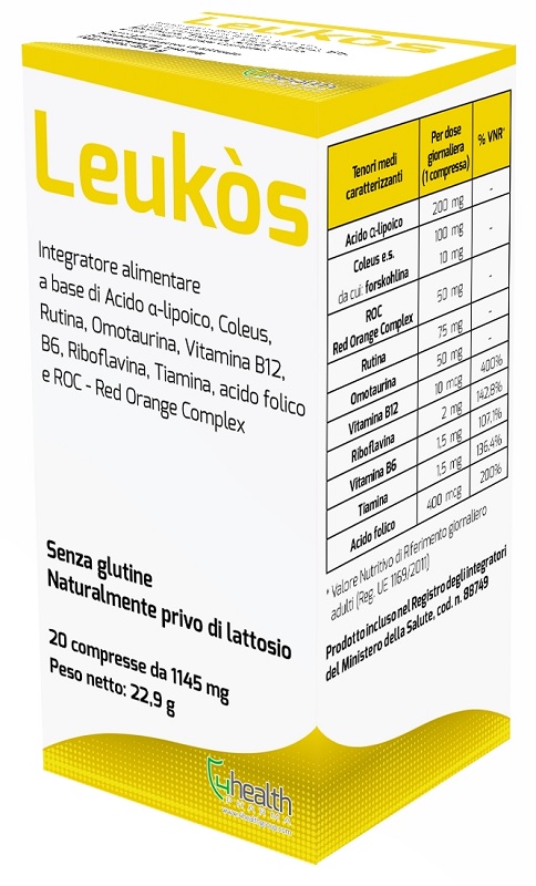LEUKOS 4H 20 COMPRESSE DIVISIBILI - fitfarma.it