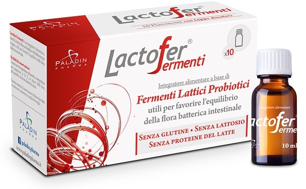 LACTOFER FERMENTI 10 FLACONCINI 10 ML - fitfarma.it