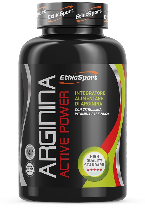 ETHICSPORT ARGININA ACTIVE POWER 90 COMPRESSE DA 1500 MG - fitfarma.it