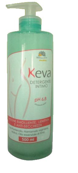 KEVA DETERGENTE INTIMO PH6,8 500 ML - fitfarma.it