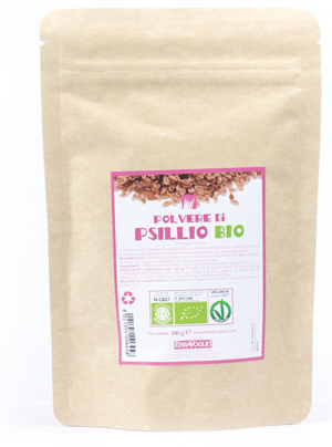 PSILLIO CUTICOLA POLVERE BIO 200 G - fitfarma.it