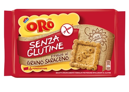 ORO SAIWA SENZA GLUTINE GRANO SARACENO 6 X 40 G - fitfarma.it