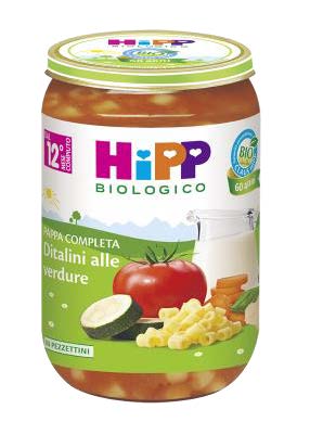 HIPP BIO DITALINI ALLE VERDURE 250 G - fitfarma.it