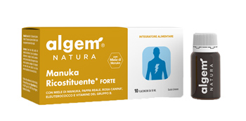 ALGEM MANUKA RICOSTITUENTE FORTE 10 FLACONCINI 10 ML - fitfarma.it