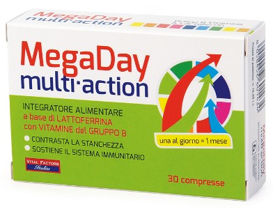 MEGADAY MULTI ACTION 30 COMPRESSE - fitfarma.it