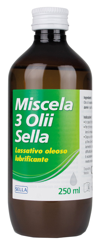 MISCELA 3 OLII LASSATIVO 250 ML MD - fitfarma.it