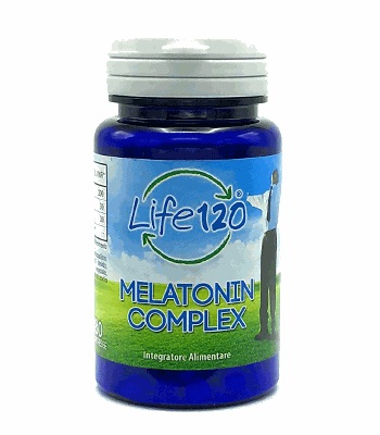 LIFE 120 MELATONINA COMPLEX 180 COMPRESSE - fitfarma.it