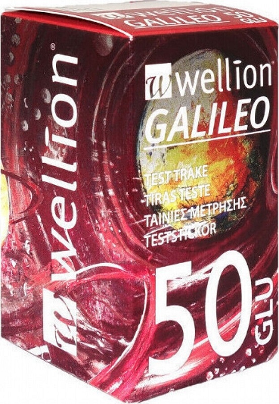 WELLION GALILEO STRIPS 25 GLICEMIA - fitfarma.it