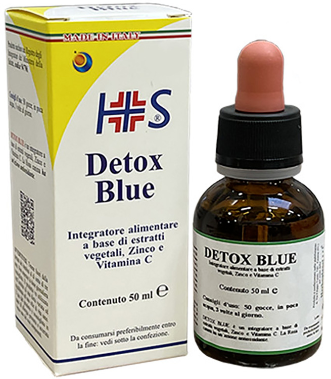 DETOX BLUE GOCCE 50 ML - fitfarma.it