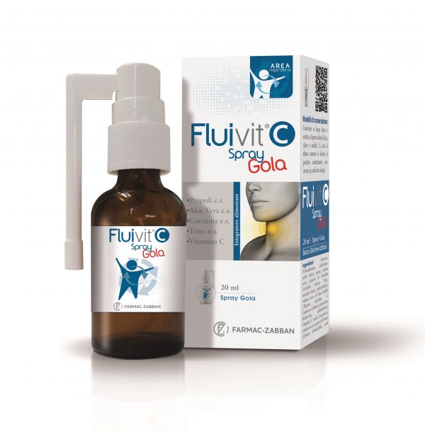 FLUIVIT C SPRAY GOLA 20 ML - fitfarma.it