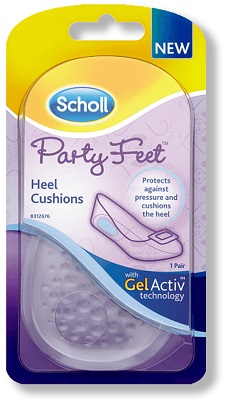 PLANTARE ORTOPEDICO SCHOLL PARTY FEET GEL ACTIVE TALLONE - fitfarma.it