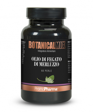 OLIO DI FEGATO DI MERLUZZO BOTANICAL MIX 60 PERLE - fitfarma.it