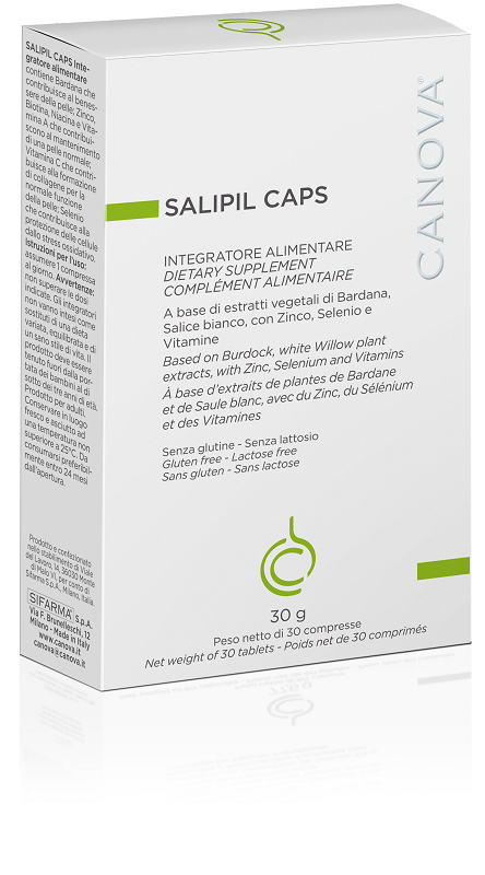 CANOVA SALIPIL CAPS 30 COMPRESSE NUOVA CONFEZIONE - fitfarma.it