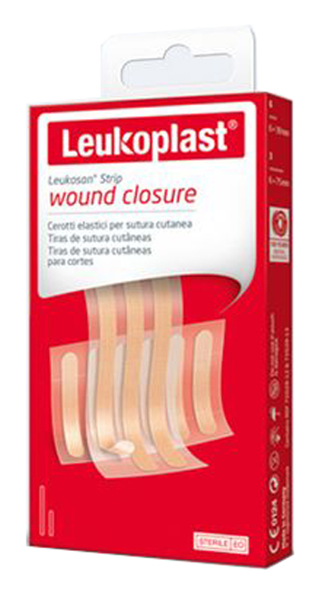 LEUKOSAN STRIP KIT DA 6 CEROTTI 6X38MM + 3 CEROTTI 6X75MM - fitfarma.it