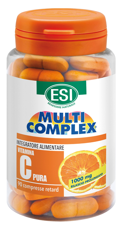 ESI MULTICOMPLEX VITAMINA C PURA 1000 MG RETARD 90 COMPRESSE - fitfarma.it