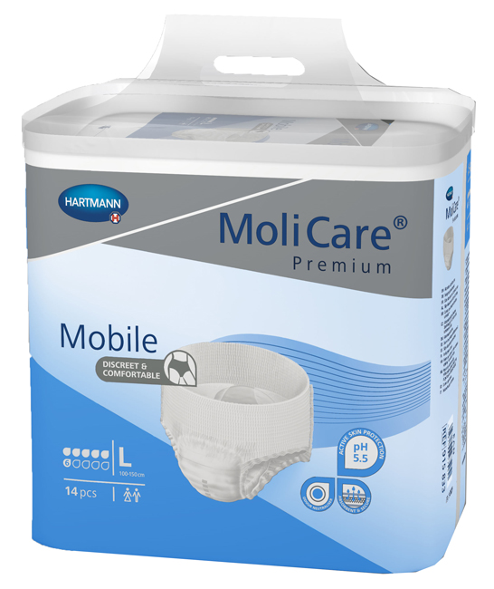 PANNOLINO PULL UP GIORNO MOLICARE MOBILE 6 GOCCE L 14 PEZZI - fitfarma.it