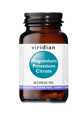 VIRIDIAN MAGNESIUM POTASSIUM CITRATE 30 CAPSULE VIRIDIAN MAGNESIO POTASSIO CITRATO - fitfarma.it