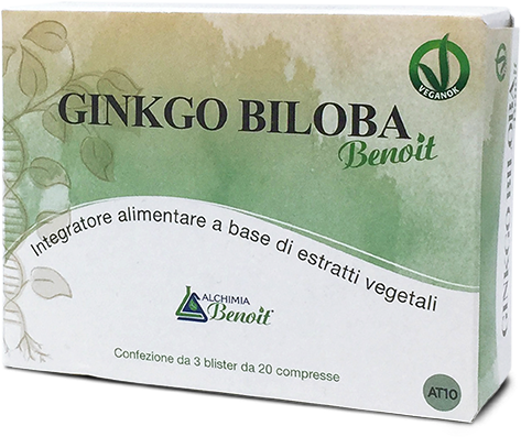 GINKO BILOBA BENOIT 60 COMPRESSE DA 500 MG - fitfarma.it