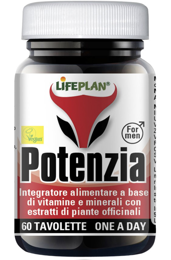 POTENZIA FOR MEN 30 TAVOLETTE - fitfarma.it