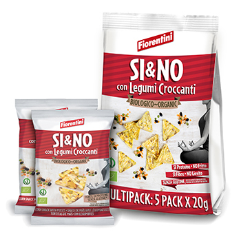 BIO SI & NO LEGUMI CROCCANTI 5 X 20 G - fitfarma.it