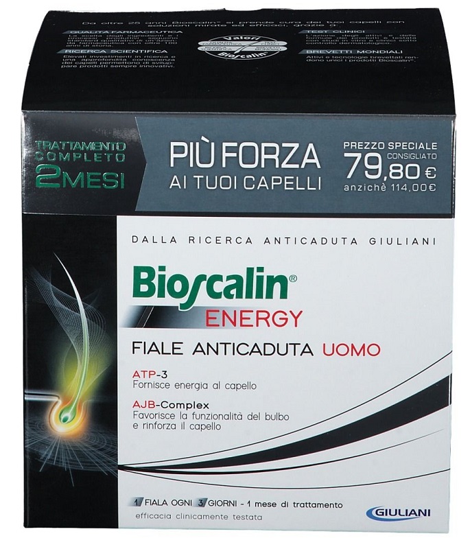 BIOSCALIN ENERGY FIALE DOPPIA TAGLIO PREZZO - fitfarma.it